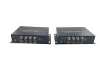 OEM 8ch 1080P AHD CVI TVI video optic fiber converter extender HD CCTV signals