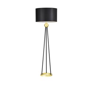 Wholesale Hotel Industrial Retro Black Hardware Cloth Cover living room standing lamp(WH-VFL-13) from china suppliers