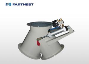 Wholesale ISO9001 Steel Three Way Diverter Valve For Livestock Feed Mill Equipment from china suppliers