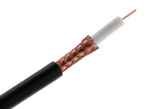 Wholesale RG59 CCTV 75 Ohm Coaxial Cable 60% CCA Braiding 6.0 PVC 0.65mm CU Conductor from china suppliers