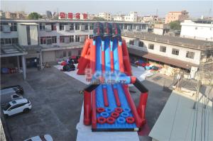 Wholesale Insane Inflatable 5K Obstacle Run Events 2023 Red And Blue Color from china suppliers