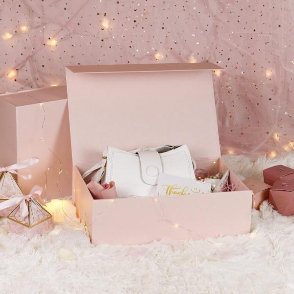 Folding Perfume Lipstick Cosmetics Bag Gift Packaging Magnetic Foldable Paper