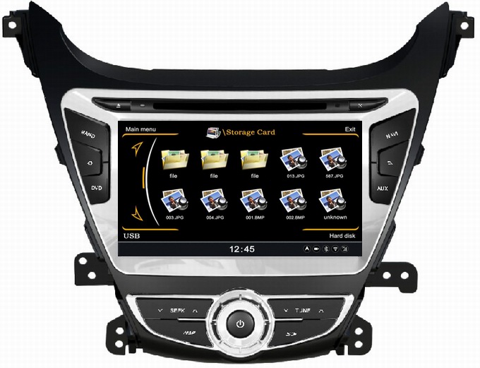 Ouchuangbo S100 Platform Car GPS Navi Multimedia System Hyundai Elantra 2014 1080P Wifi SD