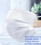 Non Woven Disposable Face Mask Latex Free For Industrial / House Cleaning