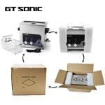 6L 40kHz Laboratory Ultrasonic Cleaner , Temperature Adjustable Sonic Tank 150W