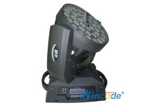 Wholesale Led Rgb Stage Lighting RGBWA + UV 6 In 1 , LED Moving Head Zoom Light 36pcs 18 Watt from china suppliers