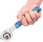20mm Flip Vial Crimper, 100 Pcs Flip Caps And 100 Pcs Rubber Stoppers Are