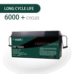 Deep Cycle Rechargeable LFP 24v 12V Lithium Battery Pack 300ah 200ah 150ah 50ah