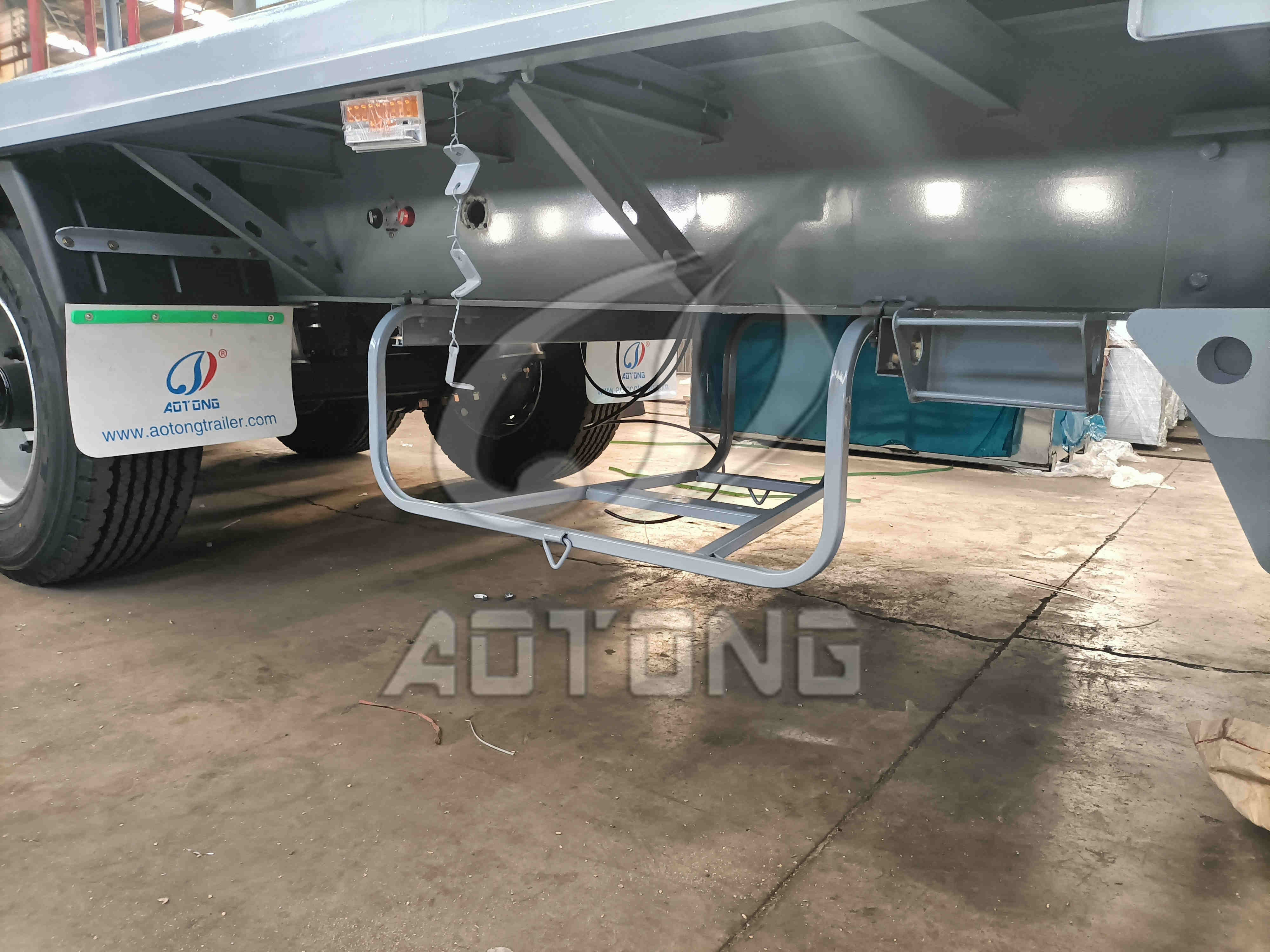 Main Beam Height 500mm Tri-axle Three Side Open Container for Turkmenistan Market