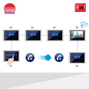 Wholesale Morningtech New Smart Door Phone Doorbell Camera Waterproof Indoor Bell Intercom Video Doorbell from china suppliers