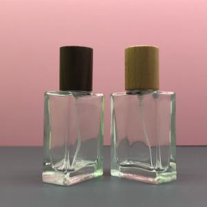 Wholesale 30ML Premium Perfume Bottle Wood Cap Portable Glass Empty 500pcs from china suppliers