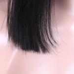Pure Virgin Hair Lace Wigs / Lace Front Wigs For Black Women Silk Straight