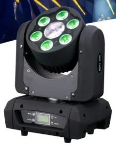 Wholesale 6 PCS RGBWA 5in1 LED Beam Moving Head from china suppliers