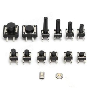 Wholesale SMD 4 Pin Micro Tact Switch 6x6mm Tactile Tact Push Button Switch from china suppliers