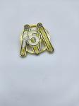 Colour Filling Anime Lapel Pins , Souvenirs Womens Brooch Pins