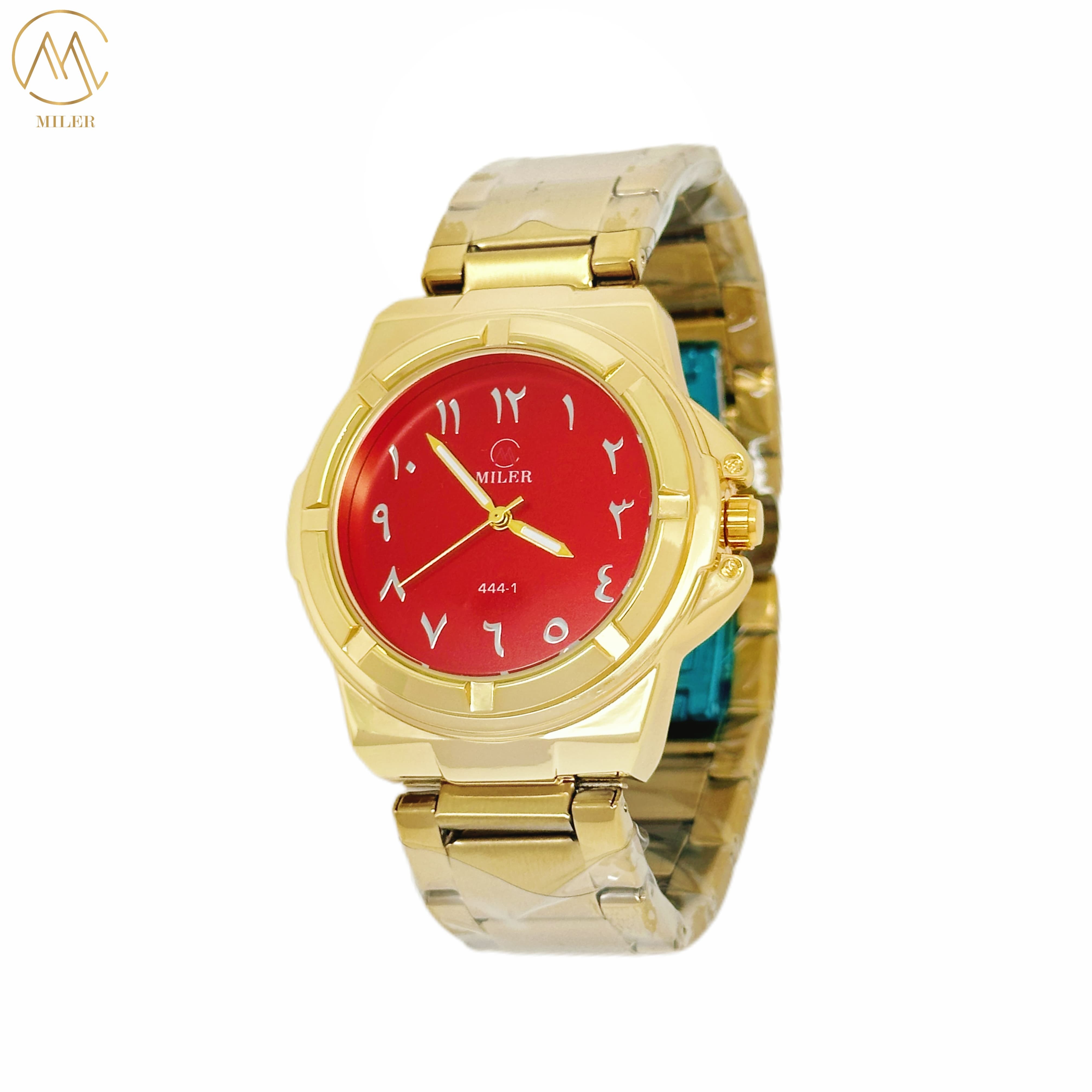 Customized OEM LOGO Alloy Bezel Quartz Wrist Watch