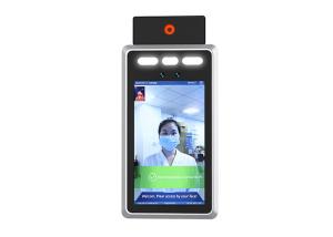 Wholesale Electronic Voice Broadcast 0.3℃ Accuracy Face Recognition Body Temperature Scanner from china suppliers