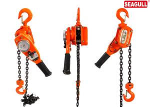 Wholesale Anti - Dust Manual Lift Tools Chain Lever Hoist 750kg Capacity Red / Customised from china suppliers