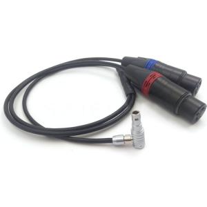 Wholesale OEM ODM Arri Alexa Mini Audio Cable Lemo 5 Pin To XLR 3 Pin Female from china suppliers