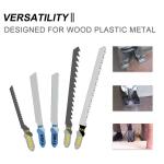 25 Piece Professional Jigsaw Saw Blades For Drywall Board Wood And Metal Cutting