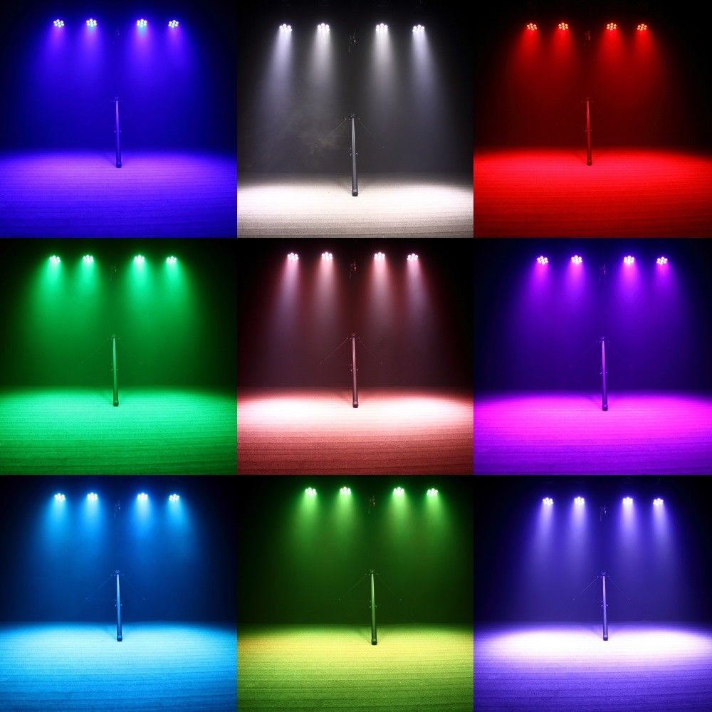 AC100-240v/50-60Hz Input Voltage LED Stage Light with 90 LED Display and IP65 Rating