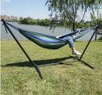 Easy Collapsible Beach Hammock Stand 15.7LBS Capacity For Indoor And Outdoor