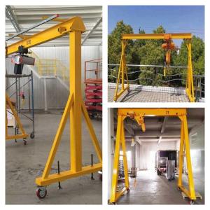 Wholesale Aluminum Alloy Portable Gantry Crane 3 Ton Mobile Gantry Cranes Remote Control from china suppliers