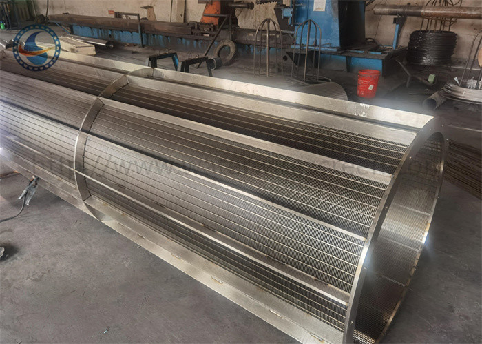 Large Diameter Grating Screen Back Wash FITO For Filtration Screening Equipment