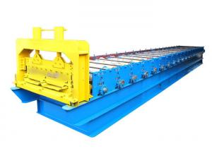 Wholesale Steel PPGI Standing Seam Roll Forming Machine , Standing Seam Metal Roof Machine High Strength from china suppliers