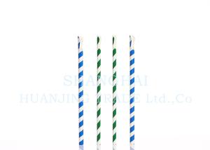 Wholesale BPA Free Waterproof Paper Straws Milkshake Paper Spoon Straws No Smell from china suppliers