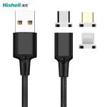Hishell USB Magnetic Charging Cable Wear Resistance With LED Light