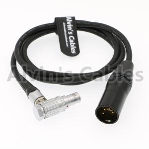 Wholesale XLR 4 Pin Male to Right Angle Female 1B 6 Pin Elbow Cable For Red Scarlet Epic from china suppliers