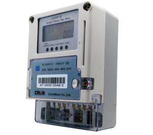 Wholesale IR Optical RS485 Single Phase Electric Meter Card Prepayment from china suppliers