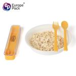 Healthy Eco-Friendly Plastic Cutlery Fork Spoon Set Travel Picnic Camping