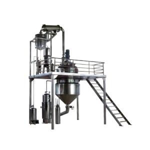 Wholesale 1500kg / Hour Herb Extraction Equipment Pharmaceutical CBD Oil Molecular Still from china suppliers