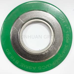Wholesale Green ASME B16.20 Spiral Wound Graphite Filled Gasket from china suppliers