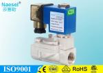 Stainless Steel Diaphragm Solenoid Valve Water Fluid 220V / 50HZ Power