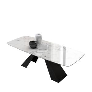 Wholesale Rich Color Hotel Marble Dining Room Table 4 Seaters from china suppliers