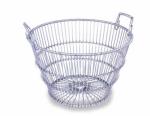 Hot dipped galvanized wire oyster basket,galvanized wire clam basket,factory