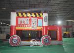 The Blow Up Fire Truck Inflatable Bouncy Castle For Kids And Adults Party Time