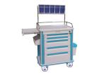 Luxury Anesthesia Medical Trolley ABS Cart Utility Container Hospital Trolley