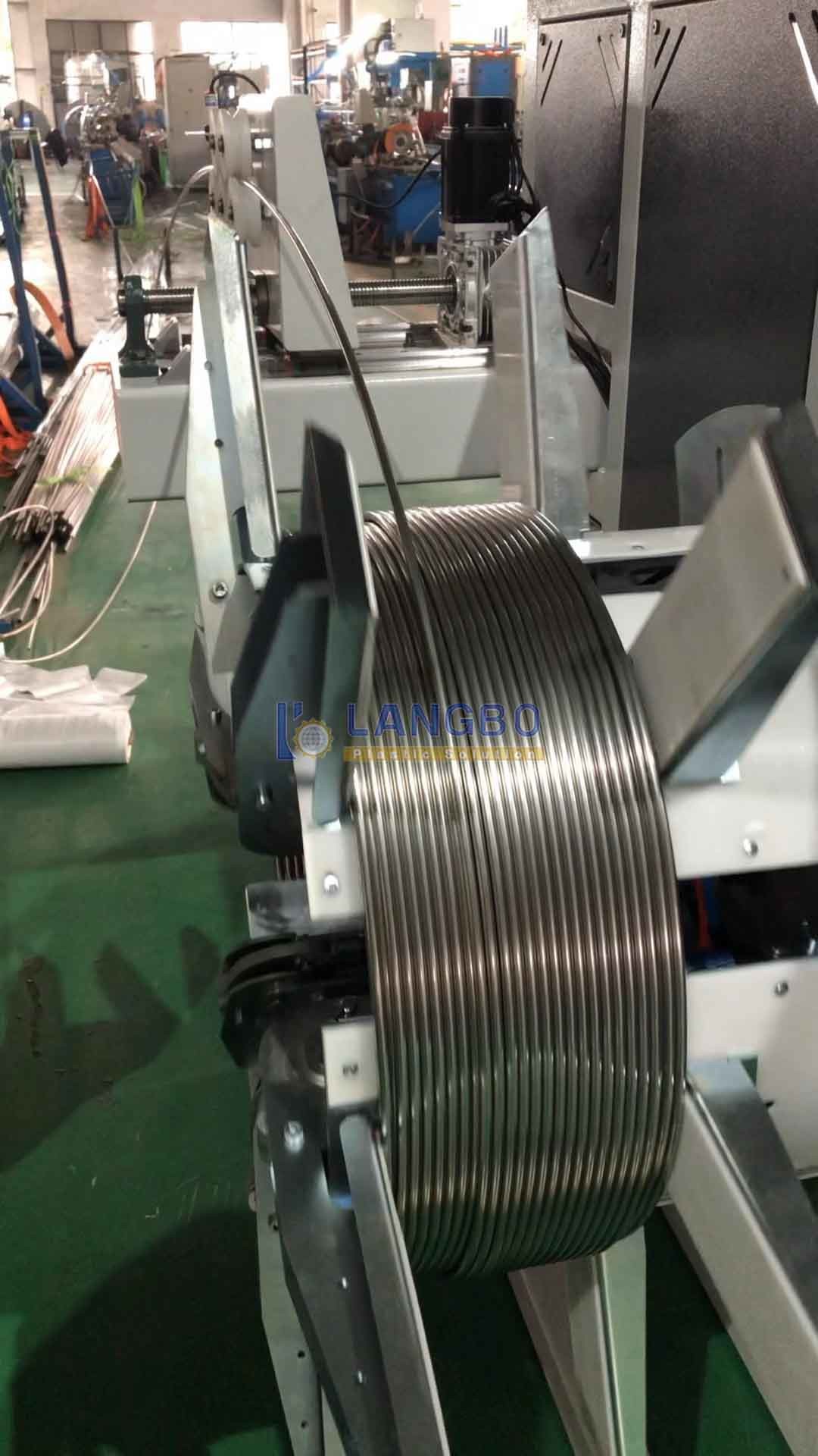 Double Disk Station Plastic PE Pipe Coiler