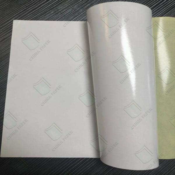 Smooth Surface Yellow Release Paper Self Adhesive Sticker Paper for Instruction