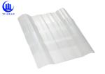 Lightweight Transparent Corrugated Greenhouse Panels Weather Resistance