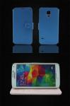 Fashion leather case for samsung s5 with high quality