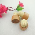 Pilfer Proof Soft Wood Corks,Wooden Beer Bottle Stopper Leakproof