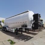 Relay Valve Wabco Three Axle Bottom Bulk Cement Tank / Tanker Heavy Duty Truck