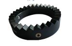 Industrial Interlocking Cylinder Brush Gear Type Combined Roller Brush