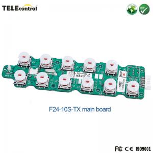 Wholesale F24-10S Remote Control Spare Parts Telecontrol Industrial Remote Control Transmitter PCB from china suppliers