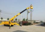 industrial Single Cylinder Air Cooling 1700kg Mini Crawler Crane